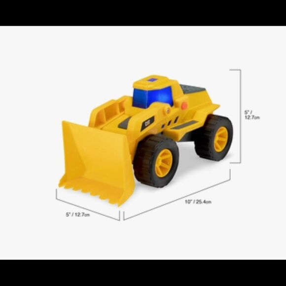 Funrise CAT FUTURE FORCE Wheel Loader NEW MIB Lights And Sounds Toy Vehicle - Picture 3 of 11